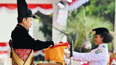 Presiden Jokowi Pimpin Upacara Peringatan Detik-Detik Proklamasi HUT Ke-78 RI