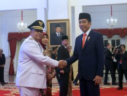 Presiden Jokowi Lantik Edy Natar Nasution Sebagai Gubernur Riau