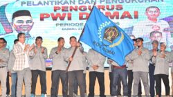 Pelantikan Pengurus PWI Kota Dumai, Wali Kota Harapkan Sinergitas Terbaik