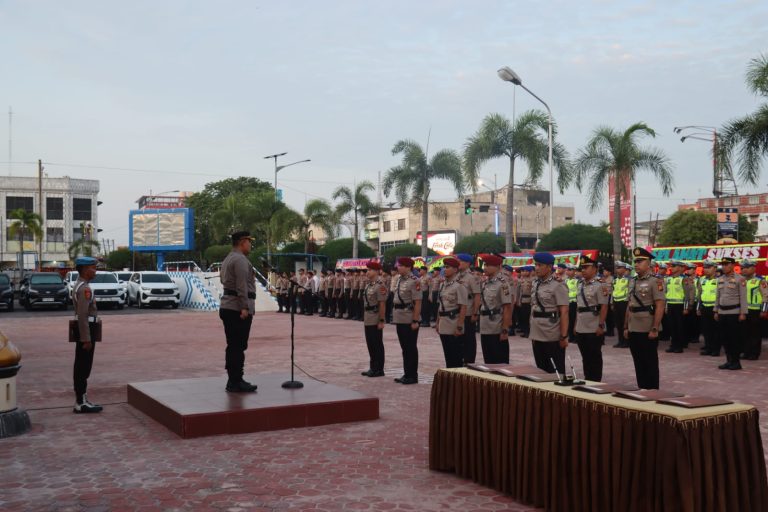 Sertijab Pejabat Utama Polres Dumai