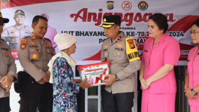 Hari Bhayangkara Ke-78 Tahun 2024, Polres Dumai Adakan Kegiatan Anjang Sana