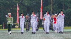 Puncak Peringatan HUT ke-79 RI di Kota Dumai: Upacara Bendera yang Meriah