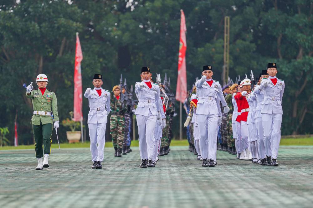 Puncak Peringatan HUT ke-79 RI di Kota Dumai