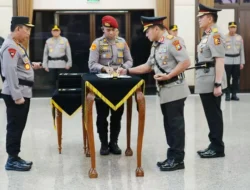 Kapolri Pimpin Sertijab Kapolda Riau, Irjen Herry Minta Dukungan