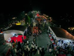 Pawai Obor Idaman Semarak di Malam Hari Raya Idul Fitri 2025