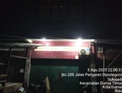 Sebidang Ruko Di Pasar Pulau Payung Tempat Kost Wanita Malam