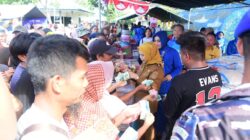 Warga Padati Pasar Murah Peringati HUT TNI AL 2025