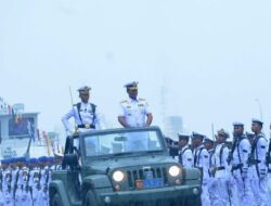 Semangat Jalesveva Jayamahe Kodaeral VI  Gelar Upacara Hari Armada RI Tahun  2025