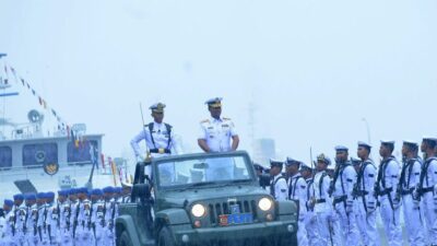 Semangat Jalesveva Jayamahe Kodaeral VI Gelar Upacara Hari Armada RI Tahun 2025