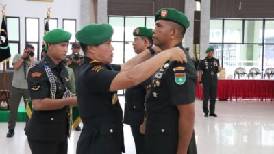 Pangdam XIX/TT Pimpin Sertijab Danrem 031/Wira Bima, Brigjen TNI Agustatius Sitepu Resmi Menjabat