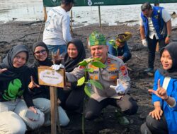 Hari Lingkungan Hidup Sedunia 2026, Kapolda Riau Pimpin Penanaman Mangrove di Dumai