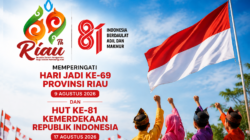 Pemprov Riau Sediakan Twibbon Resmi Peringatan HUT ke-69 Provinsi