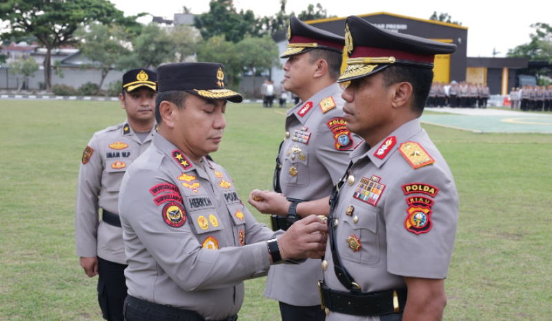 Sertijab Wakapolda Riau